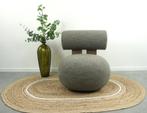 Norr11 Hippo Loungestoel ,design fauteuil, loungestoel groen, Huis en Inrichting, Hout, Gebruikt, Minder dan 75 cm, Ophalen of Verzenden