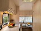 DETHLEFFS FAMILY 430 T ALKO CHASSIS LUIFEL DWARSBED DOUCHE, Treinzit, Particulier, Luifel, Tot en met 4
