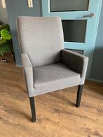 4 mooie stoelen van goossens, grijs, Huis en Inrichting, Stoelen, Ophalen, Landelijk modern industrieël, Vier, Stof