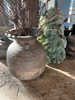 Oude Hoffz Kruik - 24 cm, Gebruikt, Overige kleuren, Aardewerk of Porselein, Ophalen of Verzenden