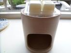 Waxinelichtjes houder / geurkaars nieuw!, Huis en Inrichting, Overige materialen, Beige, Nieuw, Ophalen of Verzenden