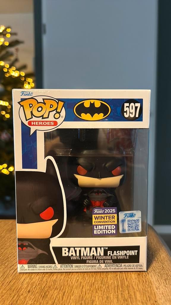 Funko Pop! Dc Batman Flashpoint 2025 Winter exclusive, Verzamelen, Poppetjes en Figuurtjes, Zo goed als nieuw, Ophalen of Verzenden