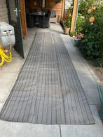 Vloer kleed voortent rubber maat250 x 500 grijs, Caravans en Kamperen, Caravan accessoires, Ophalen of Verzenden, Zo goed als nieuw