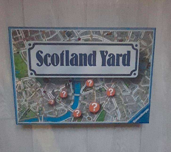 Scotland Yard, mysterieuze vintage bordspel, 100% compleet., Hobby en Vrije tijd, Gezelschapsspellen | Bordspellen, Ophalen of Verzenden