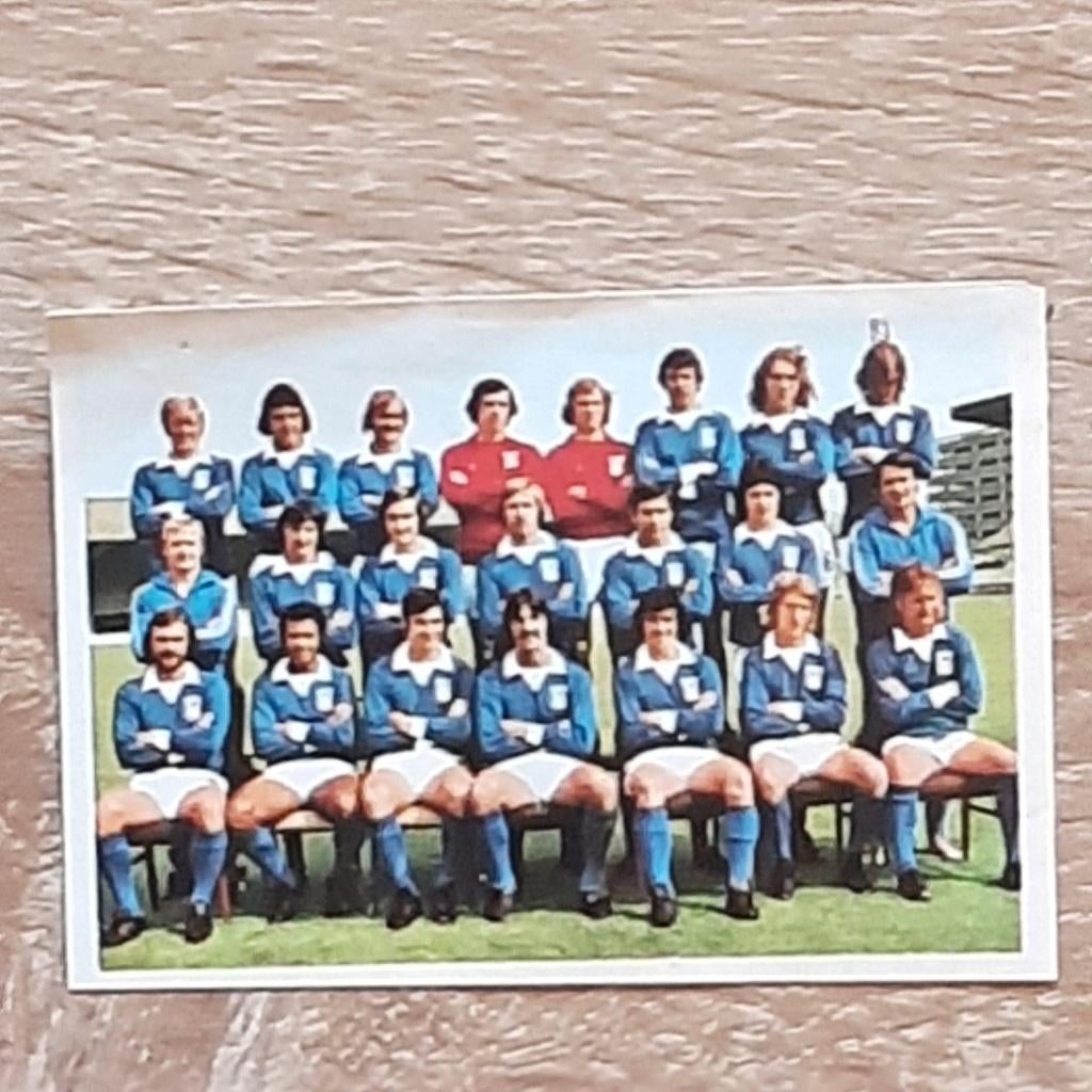 Ipswich Town FC Engeland voetbalplaatje seizoen: 1976- 1977., Verzamelen, Sportartikelen en Voetbal, Verzenden, Gebruikt, Buitenlandse clubs