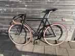 Fixed gear mat zwart, Minder dan 10 versnellingen, Zo goed als nieuw, 53 tot 57 cm, Ophalen