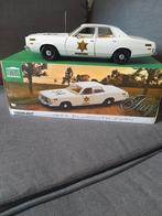 Plymouth fury policecar 1977 hazzard county, Hobby en Vrije tijd, Modelauto's | 1:18, Ophalen of Verzenden, Zo goed als nieuw