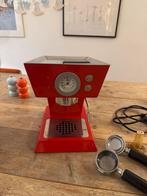 Illy Francis Francis X5 Espresso Machine - Rood, Gebruikt, Espresso apparaat, Gemalen koffie, 1 kopje