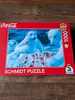 Schmidt Coca-Cola IJsberen Puzzel - 1000 Stukjes, Ophalen of Verzenden, 500 t/m 1500 stukjes, Zo goed als nieuw, Legpuzzel