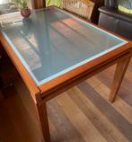 Tafel / eettafel 130x87x77 uitschuifbaar naar 2x de lengte, Huis en Inrichting, Ophalen, 50 tot 100 cm, Zo goed als nieuw, Vijf personen of meer