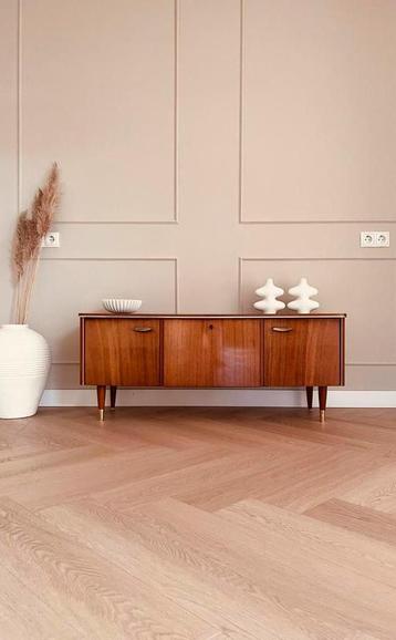 Vintage retro dressoir lowboard kast tv-meubel Deens design beschikbaar voor biedingen