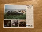 Mazda 1500 Estate De Luxe - Leaflet, Ophalen of Verzenden, Zo goed als nieuw, Mazda