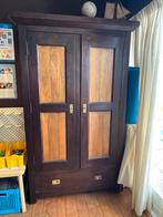 Mooie grote houten kast. Koloniaals., Ophalen, Gebruikt