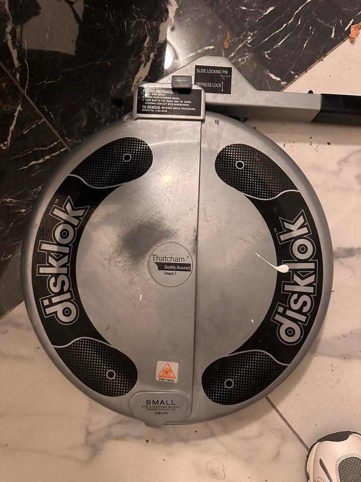 Disklok Stuurslot - Optimale Beveiliging!, Auto diversen, Anti-diefstal, Gebruikt, Ophalen of Verzenden