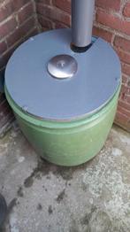 Regenton + deksel., 150 liter of meer, Ophalen, Gebruikt