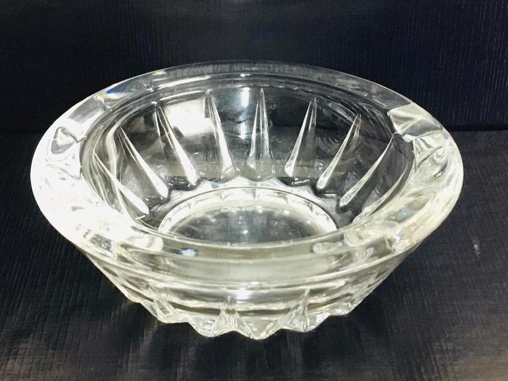 Val Saint Lambert Vintage kristallen schaal asbak vide poche, Antiek en Kunst, Curiosa en Brocante, Ophalen of Verzenden