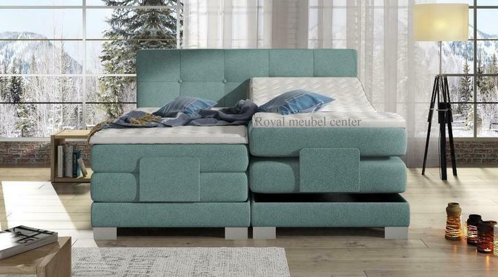 Elektrische Boxspring| Nederlandse Kwaliteit va.€1199, Huis en Inrichting, Slaapkamer | Bedden, Nieuw, Tweepersoons, 180 cm, Hout