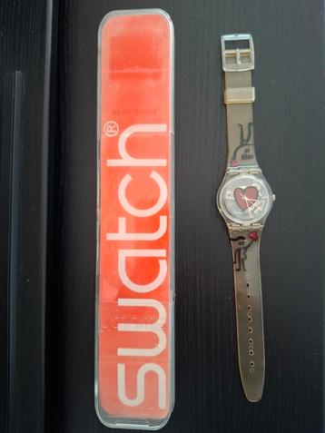 Swatch horloge, valentijn beschikbaar voor biedingen