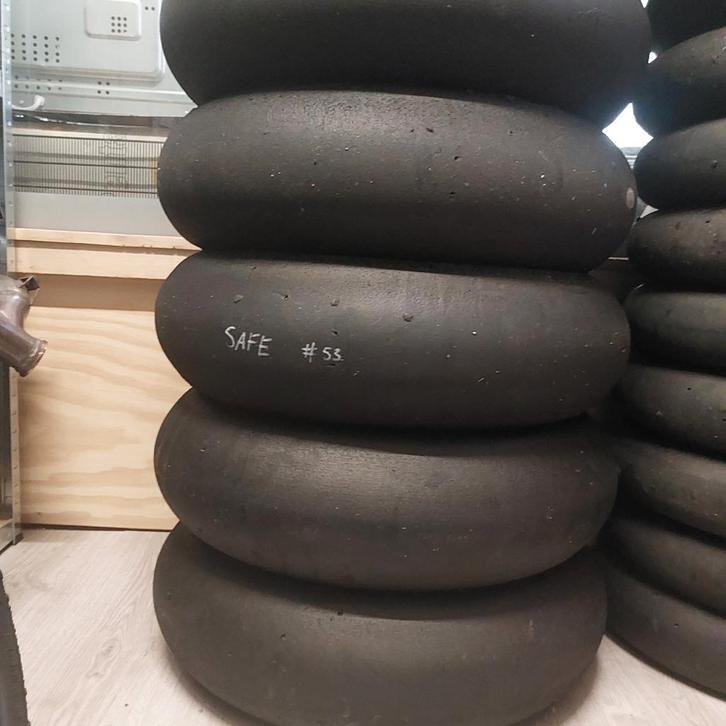 Gebruikte Pirelli SC0 slick race achterbanden, Motoren, Accessoires | Overige, Gebruikt, Ophalen of Verzenden