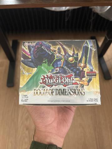 Yugioh Doom of Dimensions Sealed Booster Box DOOD beschikbaar voor biedingen
