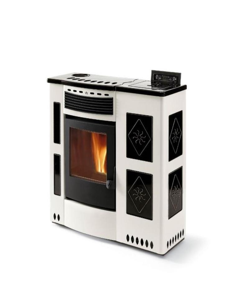 Pelletkachel 12 kw, Huis en Inrichting, Kachels, Zo goed als nieuw, Vrijstaand, Pelletkachel, Overige brandstoffen, Ophalen