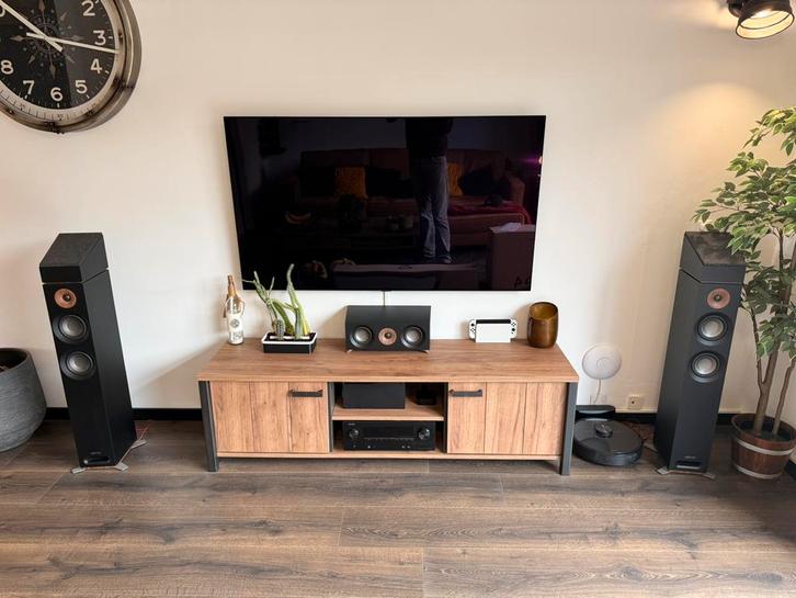 Jamo Surround Set + Subwoofer + Atmos, Audio, Tv en Foto, Home Cinema-sets, Zo goed als nieuw, Overige spelers, 7.1-systeem, 70 watt of meer