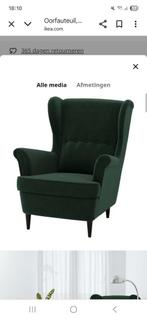 Strandmon oorfauteuil, Huis en Inrichting, Fauteuils, Ophalen, Gebruikt, 75 tot 100 cm, 50 tot 75 cm
