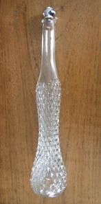 Mooie slank gevormd likeur / kruiden flesje met stop Ø5x26,5, Ophalen of Verzenden, Zo goed als nieuw, Overige typen