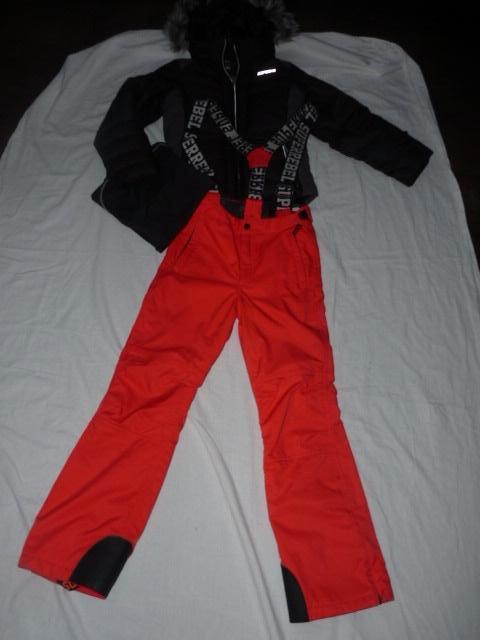 Skipak. Skijas Icepeak. Skibroek Super Rebel. Maat 140., Kinderen en Baby's, Kinderkleding | Maat 140, Gebruikt, Meisje, Setje