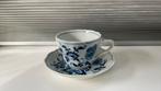 Blue Danube Japan kop en schotel porselein, Ophalen of Verzenden