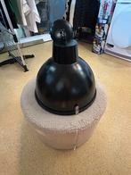 Mooie industriele hanglamp zwart., Ophalen of Verzenden, Gebruikt, Metaal, Minder dan 50 cm