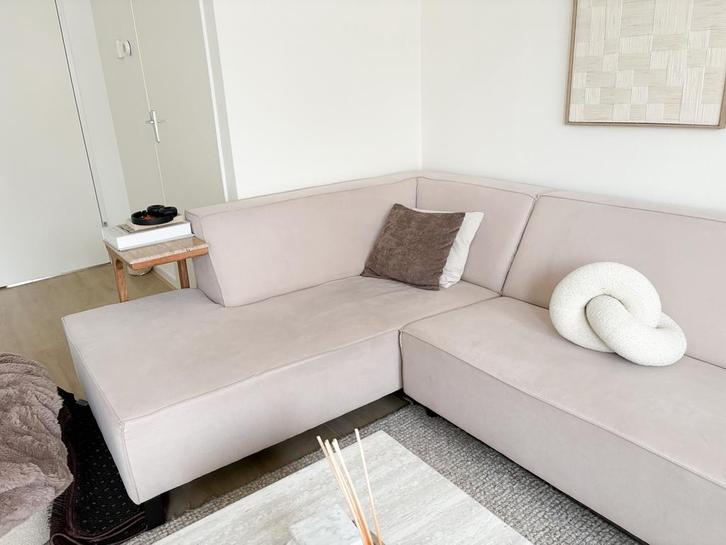 Ruime hoekbank - 284x200 cm, Huis en Inrichting, Banken | Bankstellen, Gebruikt, Hoekbank, Vierpersoons of meer, 250 tot 300 cm