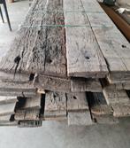 Eiken wagonplanken, Doe-het-zelf en Verbouw, Hout en Planken, Ophalen, Gebruikt, Eiken, Plank
