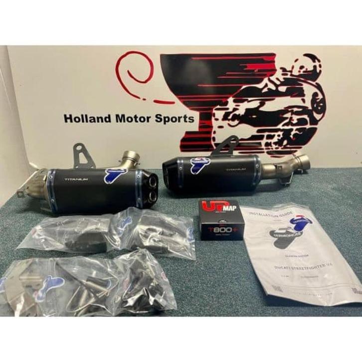 Ducati Streetfighter V4 Termignoni uitlaat + upmap, Motoren, Accessoires | Overige, Nieuw, Ophalen of Verzenden