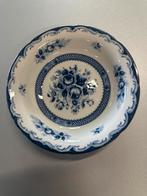 Antiek Diep Bord Blue Rose Fine China Japan, Antiek en Kunst, Ophalen of Verzenden