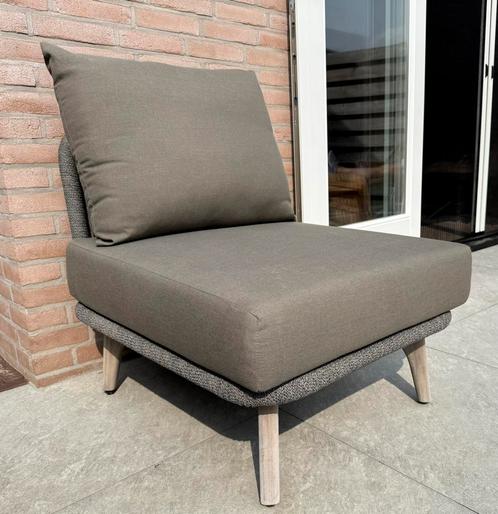 4SO Santander center Teak met rope, Tuin en Terras, Tuinsets en Loungesets, Zo goed als nieuw, Teakhout, Ophalen