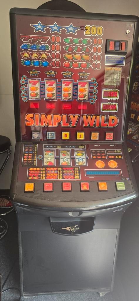Gokkast Simply wild, Verzamelen, Automaten | Gokkasten en Fruitautomaten, Euro, Ophalen