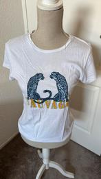 Shirt costes bleu mt XS, Wit, Ophalen of Verzenden, Korte mouw, Costes