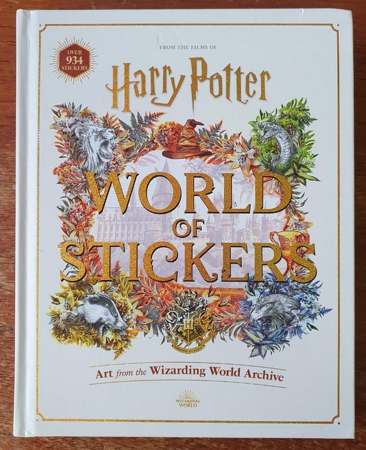 Harry Potter world of stickers Halloween, junkjournal, Hobby en Vrije tijd, Scrapbooking, Gebruikt, Papier of Karton, Ophalen of Verzenden