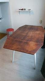 Houten Eettafel inklapbaar Ikea ps2014, Ophalen, Gebruikt, Metaal, Vier personen