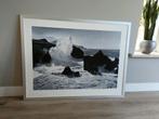 Groot schilderij 90x120 branding, Ophalen, Zo goed als nieuw, Schilderij, 100 tot 125 cm