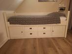 Alta kajuitbed 90x200, 2 deuren, 4 laden, wit, Ophalen, Zo goed als nieuw, 180 cm of meer, 85 tot 100 cm