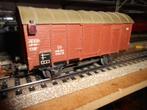 Märklin 306/1 S 4506 gesloten goederenwagon met sluitlicht, Hobby en Vrije tijd, Modeltreinen | H0, Wisselstroom, Gebruikt, Wagon