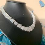 Maansteen regenboog beschermt intuïtie balans harmonie uniek, Sieraden, Tassen en Uiterlijk, Kettingen, Wit, Nieuw, Ophalen of Verzenden