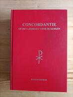 CONCORDANTIE OP HET LIEDBOEK VOOR DE KERKEN, Boeken, Godsdienst en Theologie, Ophalen of Verzenden, Zo goed als nieuw