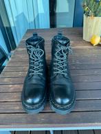 Zwarte laarsjes met ritsen Café Moda mt 41, Kleding | Dames, Schoenen, Ophalen of Verzenden, Zo goed als nieuw, Zwart