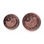 1 en 2 Eurocent Andorra 2018 - UNC, Postzegels en Munten, Munten | Europa | Euromunten, Verzenden, Overige landen, Overige waardes