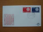 NVPH E106 1e Dag-enveloppe Europa 1970  - Zon, Ophalen of Verzenden, Onbeschreven, Nederland