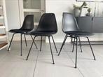 Vitra Eames side stoelen zwart met stoffering dsx, Huis en Inrichting, Stoelen, Nieuw, Ophalen of Verzenden, X, Vijf, Zes of meer stoelen