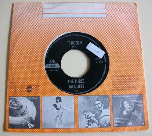 Three Jacquets  't  Hoedje, Cd's en Dvd's, Vinyl Singles, Zo goed als nieuw, Ophalen of Verzenden